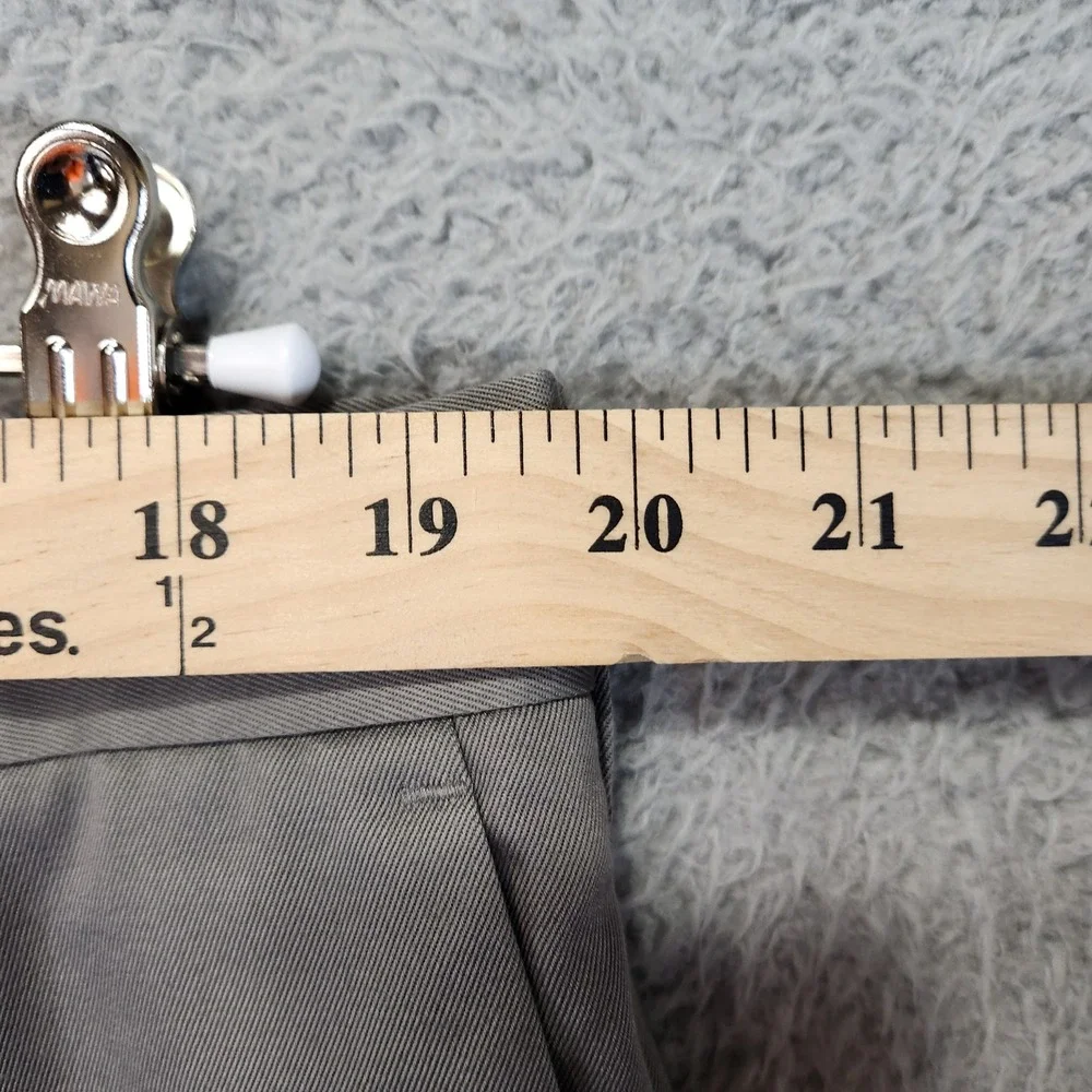 Dockers D3‎ Flat Front Khaki Pants Mens 40x29 Navy Blue and Gray Cotton Lot of 2